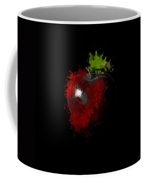 Red Apple Coffee Mug featuring the photograph Gimme that Apple by Lourry Legarde