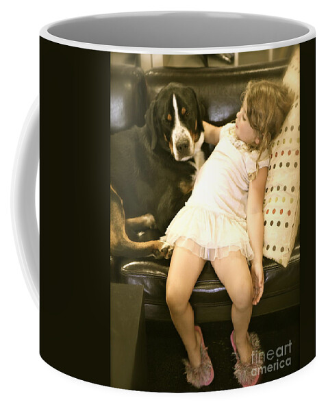 Girl Coffee Mug featuring the photograph Girl's Best Friend by Nadine Rippelmeyer