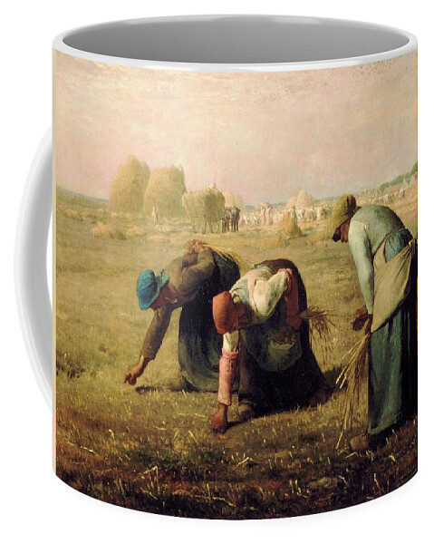 Gleaners Coffee Mug featuring the painting Gleaners by Jean Francois Millet
