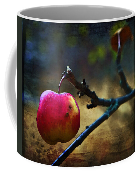Apple Coffee Mug featuring the photograph Go On Dearie Take A Bite by Theresa Tahara