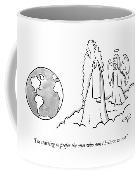 God Looks At Earth Coffee Mug