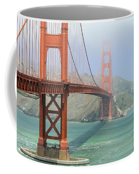 Made In America Coffee Mug featuring the photograph Golden Gate by Steven Bateson