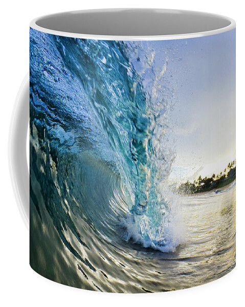 Surf Coffee Mug featuring the photograph Golden Mile by Sean Davey