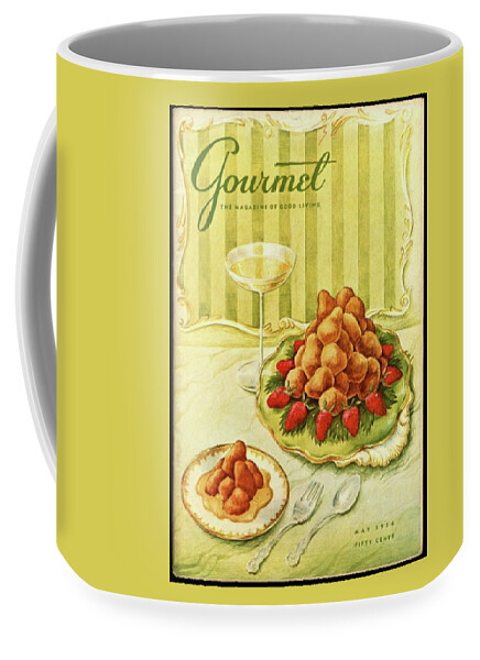 Gourmet Cover Featuring A Plate Of Beignets Coffee Mug