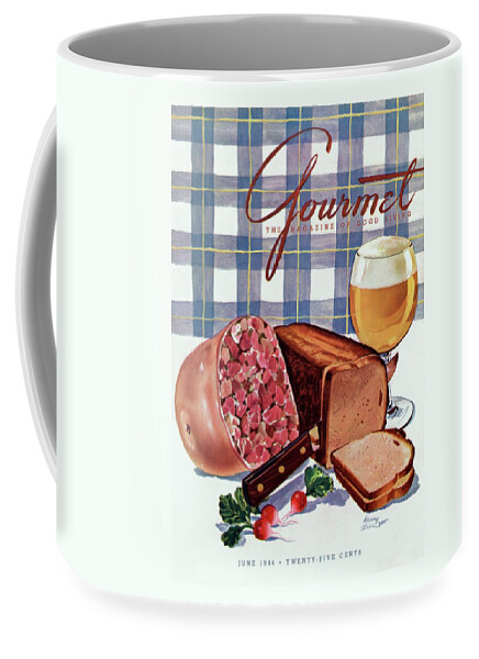 Gourmet Cover Featuring Bread Coffee Mug