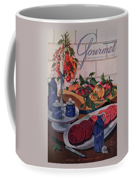 Gourmet Cover Of Tomatoes And Seasoning Coffee Mug