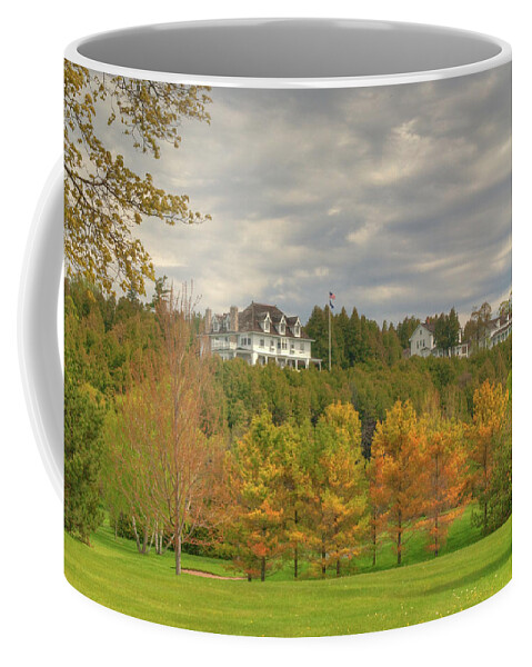 Cloud Coffee Mug featuring the photograph Governor's Mansion 10399c by Guy Whiteley