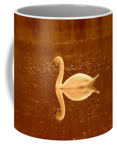 Bird Coffee Mug featuring the photograph Grace by Kenneth Clarke