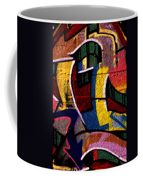 Graffiti Art Coffee Mug featuring the photograph Graffiti Art - 080 by Paul W Faust - Impressions of Light