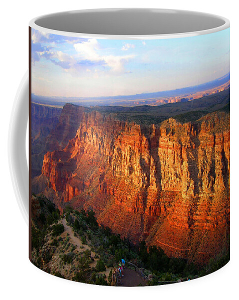 Grand Canyon Coffee Mug featuring the photograph Grand Canyon Desert View by Glory Ann Penington