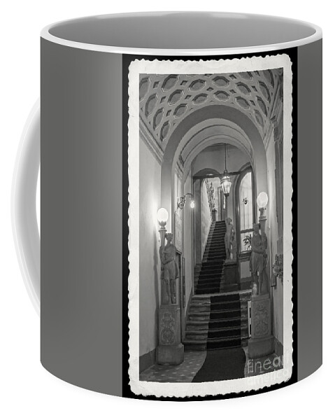 Grand Entry Coffee Mug featuring the photograph Grand Entryway of Volterra by Prints of Italy