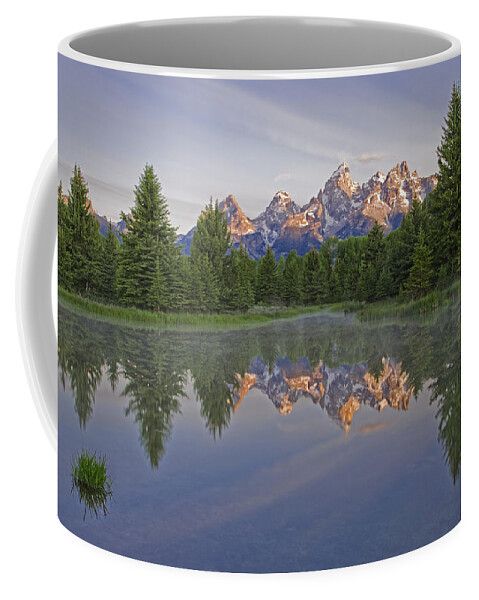 Feb0514 Coffee Mug featuring the photograph Grand Tetons Wyoming by Tom Vezo
