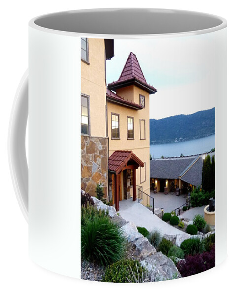 Gray Monk Winery Coffee Mug featuring the photograph Gray Monk Winery by Will Borden