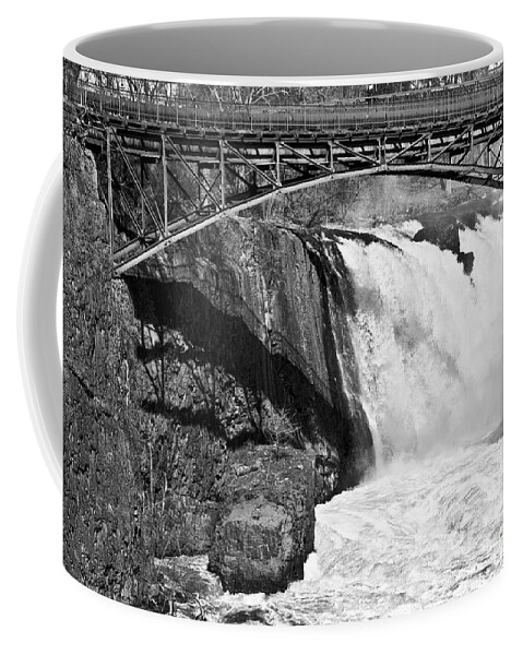 Great Falls Coffee Mug featuring the photograph Great Falls in Paterson NJ by Anthony Sacco