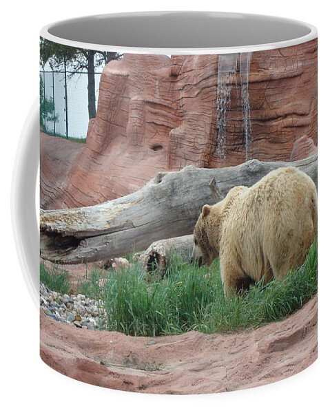 Grizzly Bear Coffee Mug featuring the photograph Grizzly Bear by Susan Woodward