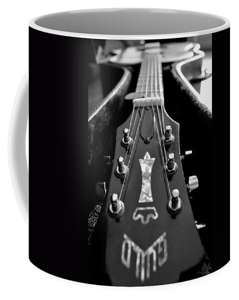Guitar Coffee Mug featuring the photograph Guild by Michelle Calkins