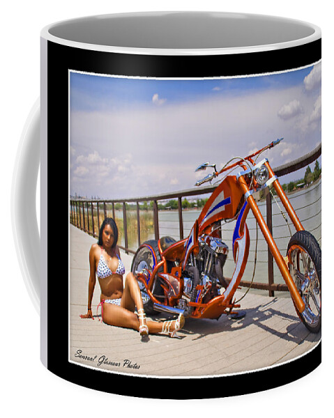 Custom Built Harley Davidson Coffee Mug featuring the photograph H-D_d by Walter Herrit