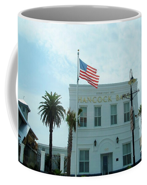 Hancock Coffee Mug featuring the photograph Bay Saint Louis - Mississippi by Deborah Lacoste