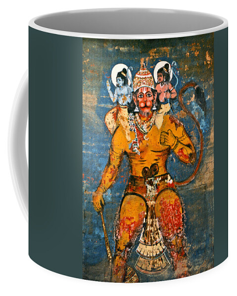 Hanuman Coffee Mug featuring the photograph Hanuman by Kurt Van Wagner