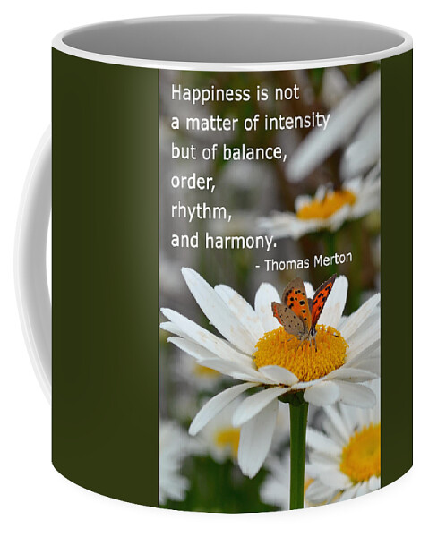 Balance Coffee Mug featuring the photograph Happiness is Balance by Beth Venner