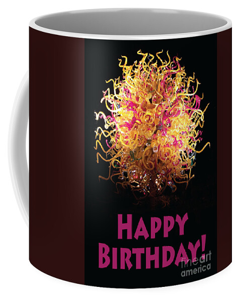 Happy Coffee Mug featuring the photograph Happy Birthday by Cheryl McClure