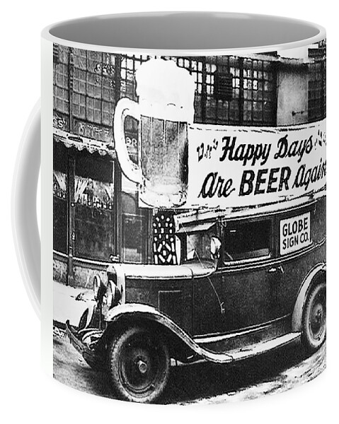 Happy Coffee Mug featuring the photograph Happy Days are Beer Again by Digital Reproductions