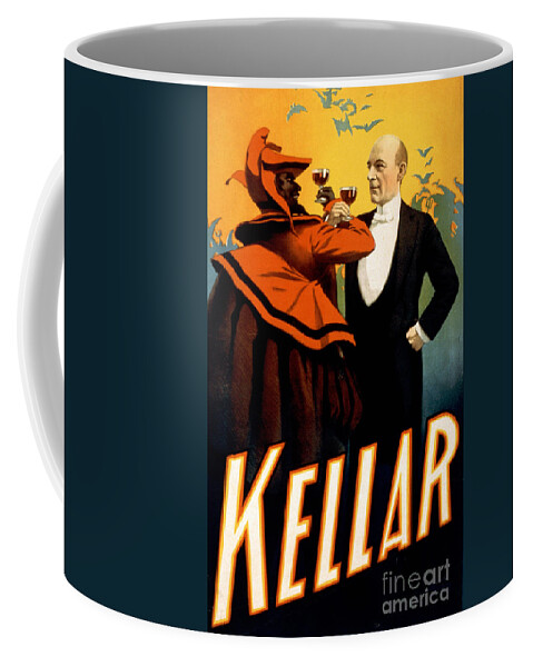 Entertainment Coffee Mug featuring the photograph Harry Keller, American Magician by Photo Researchers