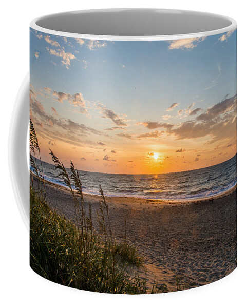 Cape Coffee Mug featuring the photograph Hatteras Sunrise by Stacy Abbott