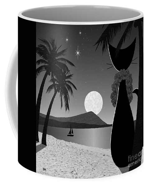 Hawaii Coffee Mug featuring the digital art Hawaii by Donna Mibus