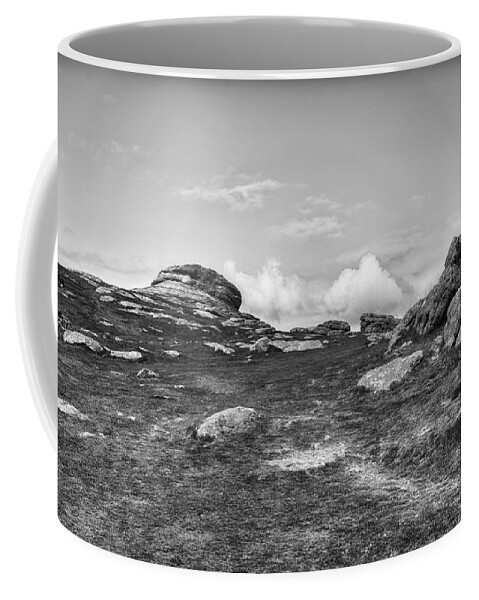  Coffee Mug featuring the photograph Haytor Rock by Howard Salmon