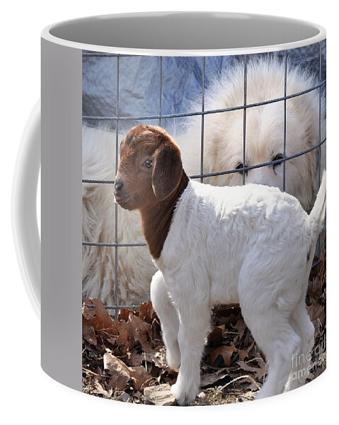 Nature Coffee Mug featuring the photograph He Watches Over Me by Nava Thompson