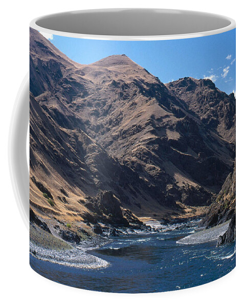 Snake River Coffee Mug featuring the photograph Hells Canyon And Snake River by William H. Mullins