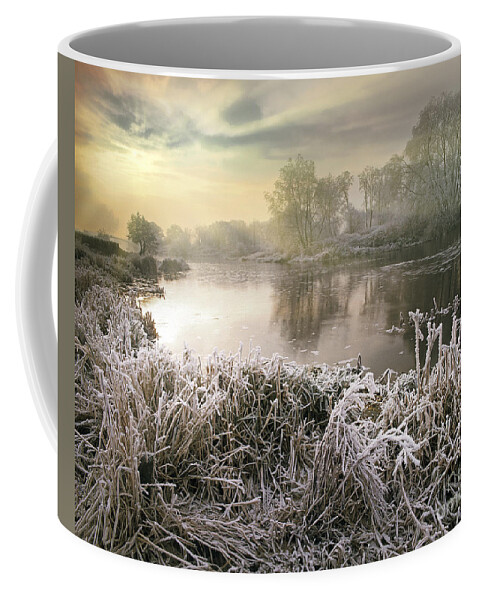 River Coffee Mug featuring the photograph Here Comes the Sun by Edmund Nagele FRPS