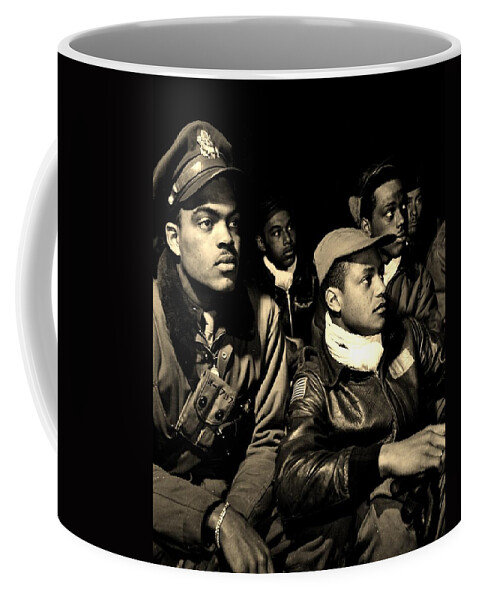 Tuskegee Coffee Mug featuring the photograph Heroes by Benjamin Yeager