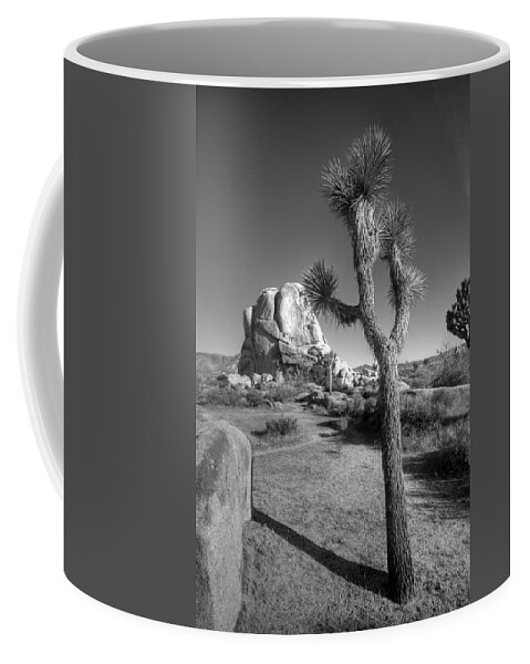  Joshua Tree.california Coffee Mug featuring the photograph Hidden Valley Joshua by Peter Tellone