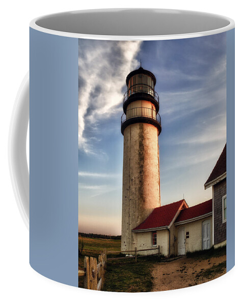 Lighthouse Coffee Mug featuring the photograph Highland Lighthouse by Mark Papke
