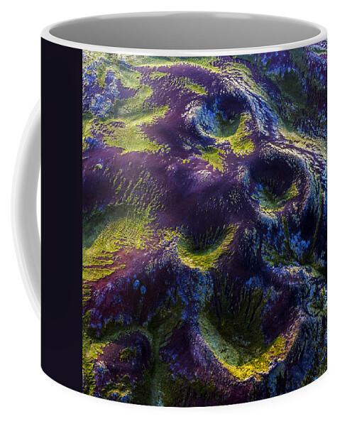 Abstract Photography Coffee Mug featuring the photograph Hills by Gunnar Orn Arnason