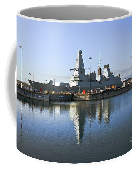 Hms Dauntless Coffee Mug featuring the photograph HMS Dauntless by Terri Waters