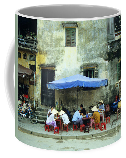 Vietnam Coffee Mug featuring the photograph Hoi An Noodle Stall 02 by Rick Piper Photography
