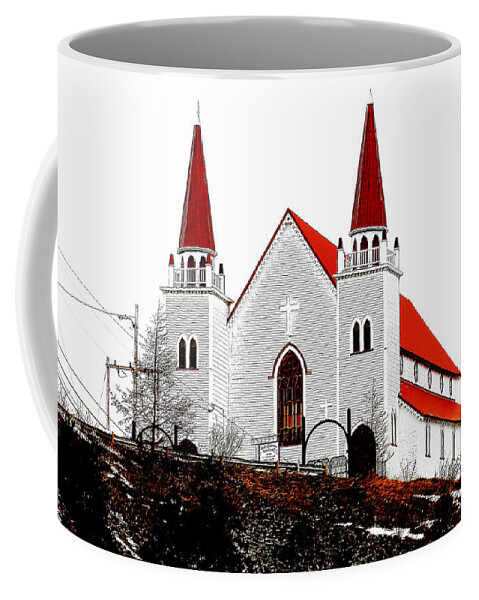 Holy Redeemer Anglican Church Coffee Mug featuring the photograph Holy Redeemer Anglican Church by Zinvolle Art