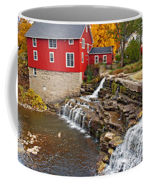 Honeoye Falls Coffee Mug featuring the photograph Honeoye Falls 1 by Aimee L Maher ALM GALLERY