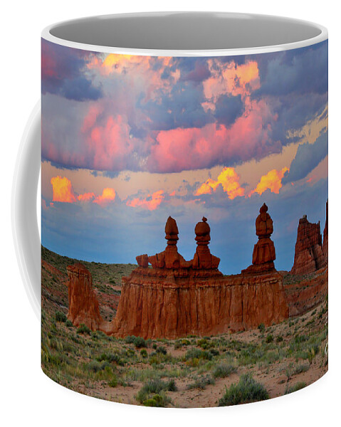 Storm Clouds Coffee Mug featuring the photograph Hoodoo Storm by Marty Fancy