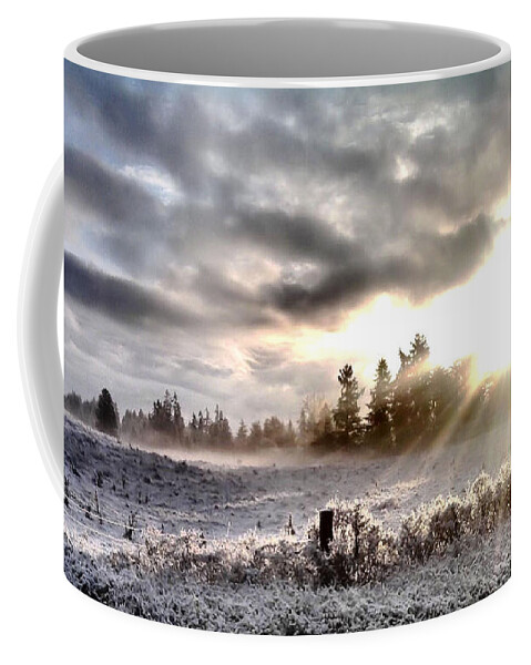 Landscape Coffee Mug featuring the photograph Hope - landscape version by Rory Siegel