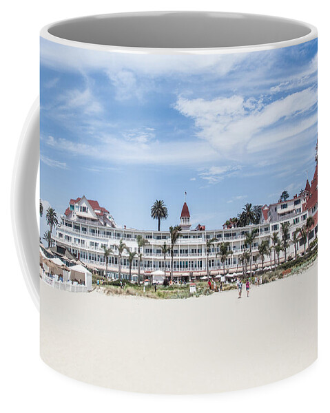 Hotel Coffee Mug featuring the photograph Hotel Del Coronado by Ralf Kaiser