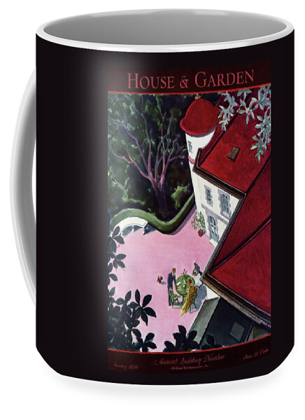 House And Garden Annual Building Number Cover Coffee Mug
