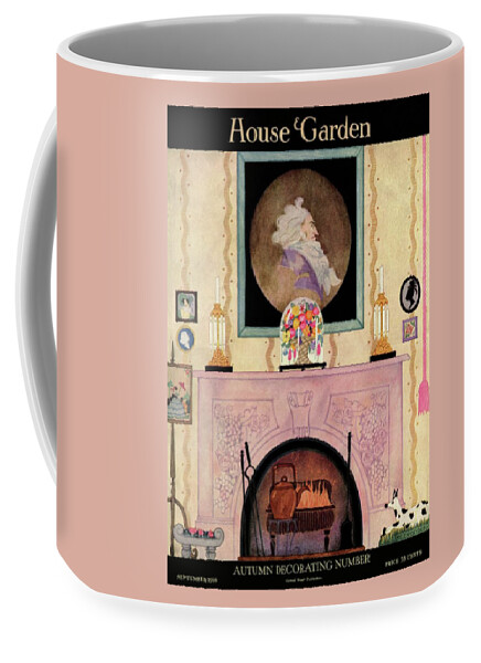 House And Garden Autumn Decorating Number Cover Coffee Mug