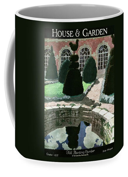 House And Garden Fall Planting Number Cover Coffee Mug