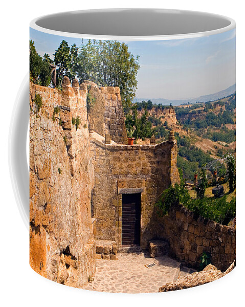 Garden Coffee Mug featuring the photograph House And Garden, Lazio, Italy by Tim Holt