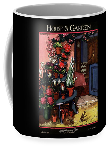 House And Garden Spring Gardening Guide Cover Coffee Mug