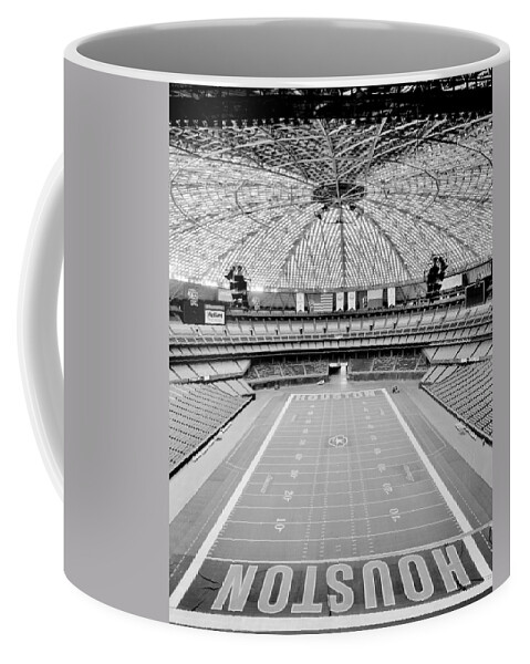 Houston Coffee Mug featuring the photograph Houston Astrodome by Benjamin Yeager